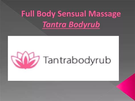 Full Body Sensual Massage Prostitute Durban